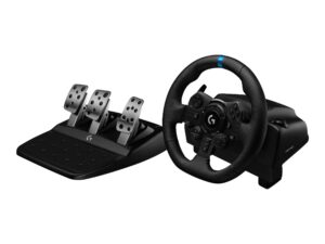 Logitech G923 rat- og pedalsæt med gearskifter til PC/PS5/PS4
