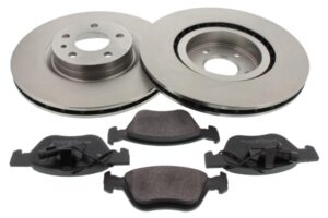 MAPCO Bremsesæt, skivebremser 47016 foraksel ventileret 284mm 22mm for OPEL FIAT LANCIA ALFA ROMEO VAUXHALL