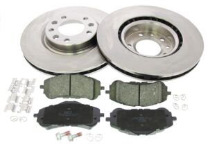 MAPCO Bremsesæt, skivebremser 47063 foraksel ventileret 283mm 26mm for CITROËN PEUGEOT