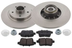 MAPCO Bremsesæt, skivebremser 47145 bagaksel fuld 274mm 15,9mm for MERCEDES-BENZ RENAULT