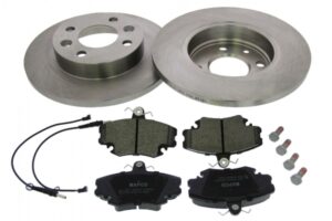 MAPCO Bremsesæt, skivebremser 47152 foraksel fuld 238mm 12mm for RENAULT DACIA