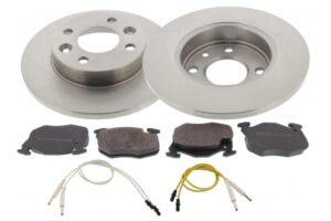 MAPCO Bremsesæt, skivebremser 47153 238mm 12mm for PEUGEOT CITROËN RENAULT DACIA