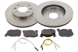 MAPCO Bremsesæt, skivebremser 47155 ventileret 238mm 20mm for PEUGEOT CITROËN NISSAN RENAULT