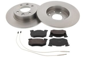 MAPCO Bremsesæt, skivebremser 47157 foraksel fuld 238mm 8,2mm for RENAULT