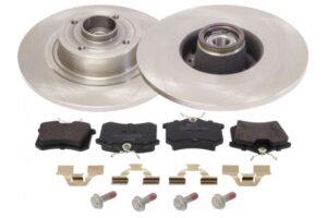 MAPCO Bremsesæt, skivebremser 47171 bagaksel fuld 270mm 10mm for DS FORD OPEL PEUGEOT RENAULT AUDI VW SEAT LANCIA FIAT RENAULT TRUCKS SKODA