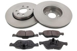 MAPCO Bremsesæt, skivebremser 47174 foraksel ventileret 280mm 24mm for MG RENAULT DACIA