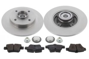 MAPCO Bremsesæt, skivebremser 47329 bagaksel fuld 249mm 9mm for PEUGEOT CITROËN