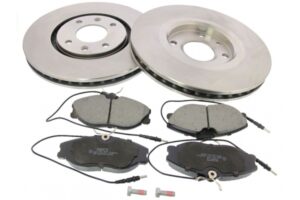MAPCO Bremsesæt, skivebremser 47354 foraksel ventileret 283mm 26mm for PEUGEOT CITROËN