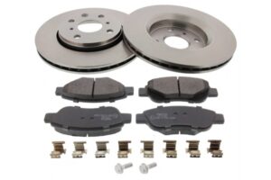 MAPCO Bremsesæt, skivebremser 47355 foraksel ventileret 247mm 20mm for PEUGEOT CITROËN TOYOTA