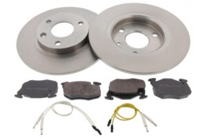 MAPCO Bremsesæt, skivebremser 47452 foraksel fuld 238mm 8mm for PEUGEOT CITROËN RENAULT