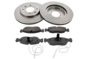 MAPCO Bremsesæt, skivebremser 47454 foraksel ventileret 247mm 20,4mm for PEUGEOT CITROËN