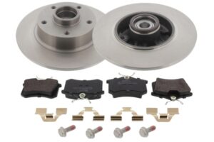 MAPCO Bremsesæt, skivebremser 47459 bagaksel fuld 260mm 8mm for DS FORD OPEL PEUGEOT AUDI VW SEAT LANCIA FIAT RENAULT RENAULT TRUCKS SKODA