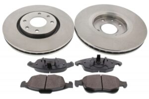 MAPCO Bremsesæt, skivebremser 47461 foraksel ventileret 283mm 26mm for PEUGEOT DS CITROËN