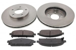 MAPCO Bremsesæt, skivebremser 47519 foraksel ventileret 280mm 28mm for NISSAN