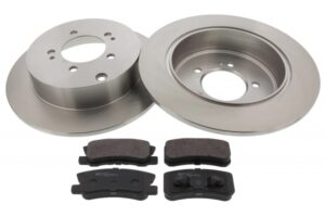 MAPCO Bremsesæt, skivebremser 47539 bagaksel fuld 302mm 10mm for PEUGEOT CITROËN MITSUBISHI