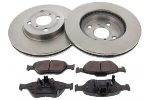 MAPCO Bremsesæt, skivebremser 47547 foraksel ventileret 258mm 22mm for TOYOTA DAIHATSU