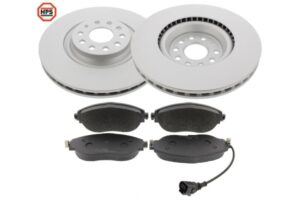 MAPCO Bremsesæt, skivebremser 47633hps foraksel ventileret 340mm 20mm for VW VAG