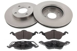 MAPCO Bremsesæt, skivebremser 47655 foraksel ventileret 258mm 22mm for FORD MAZDA