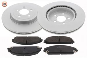 MAPCO Bremsesæt, skivebremser 47791hps foraksel ventileret 345mm 17,8mm for LANCIA CHRYSLER DODGE