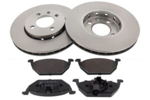 MAPCO Bremsesæt, skivebremser 478381 foraksel ventileret 256mm 19,6mm for VAG
