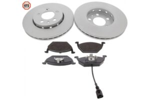 MAPCO Bremsesæt, skivebremser 47855hps foraksel ventileret 256mm 19,6mm for VAG VW