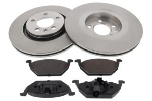 MAPCO Bremsesæt, skivebremser 47857 foraksel ventileret 280mm 22mm for VAG