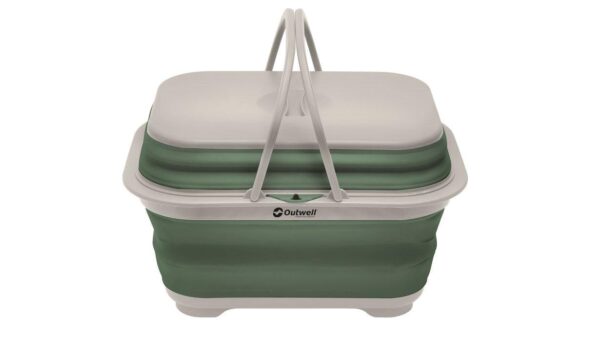 Outwell sammenklappelig vandtank - grøn 44 × 34 × 27 cm