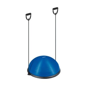 Rebel Active balancehalvkugle 58 cm med træningselastikker + pumpe