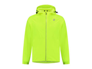 Rogelli Commuter Core regnjakke gul unisex