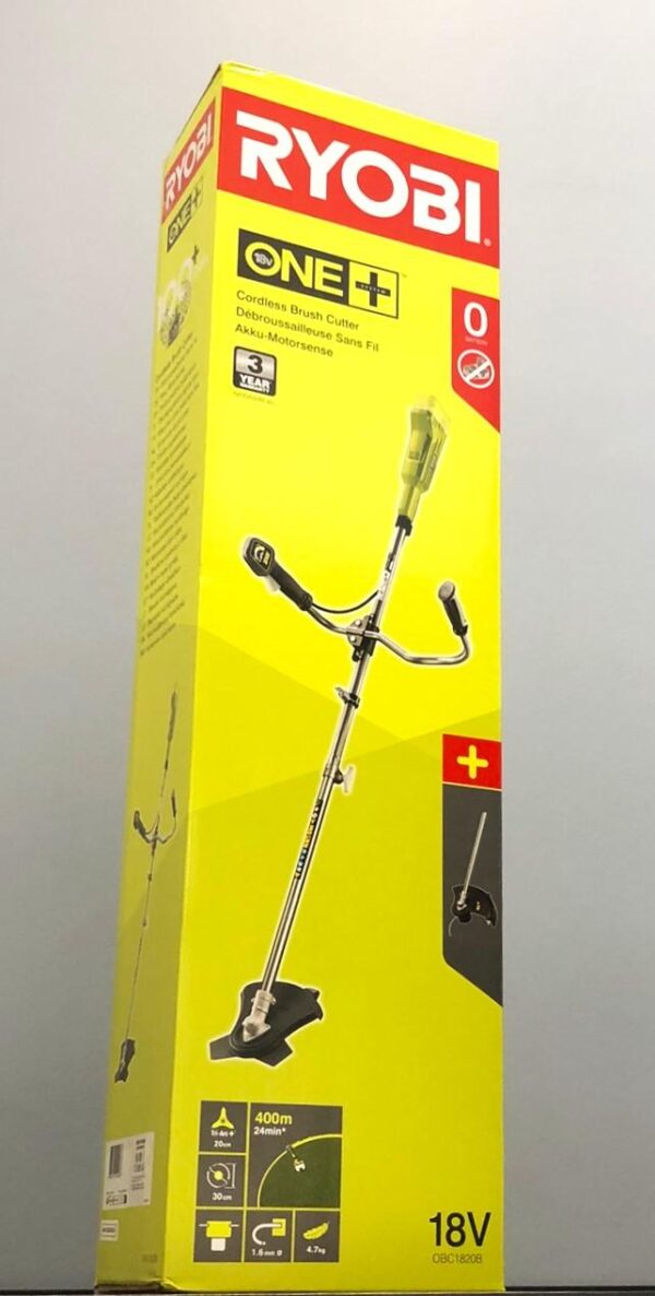 Ryobi One+ OBC1820B akku buskrydder/græstrimmer - 30 cm (uden batteri)