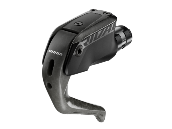 SRAM Rival AXS E1 Aero bremsegreb venstre med flat mount kaliber og 1100mm olieslange