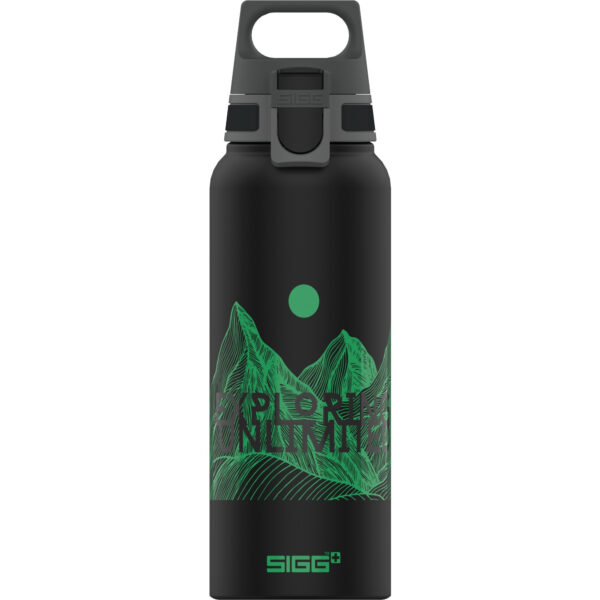 Sigg Pathfinder Drikkedunk - 1L - Sort