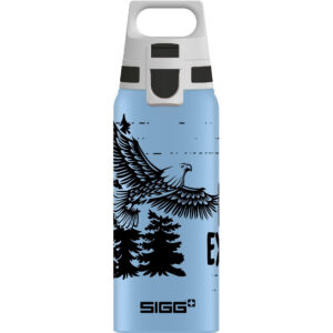 Sigg WMB One Vandflaske - 600ml - Lyseblå (Brave Eagle)