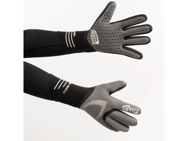 SpatzWear NEOZ THERMAL RAIN cykelhandsker grå