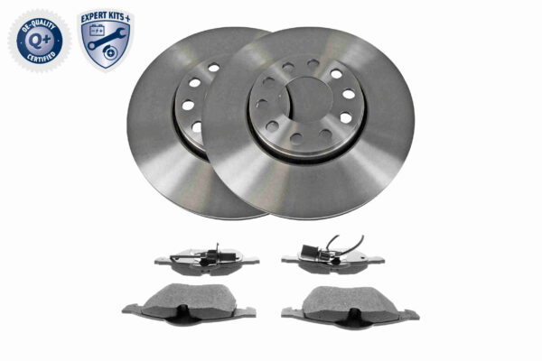 VAICO Bremsesæt, skivebremser v105841 foraksel indvendig ventileret 288mm 25mm for SKODA VAG AUDI VW