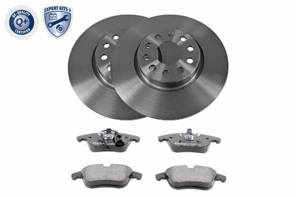 VAICO Bremsesæt, skivebremser v106620 foraksel indvendig ventileret 312mm 25mm for VAG VW AUDI (FAW) AUDI BMW (BRILLIANCE) CUPRA