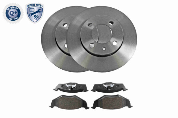 VAICO Bremsesæt, skivebremser v106655 indvendig ventileret 239mm 18mm for VAG VW/SEAT VW MAZDA SEAT DS