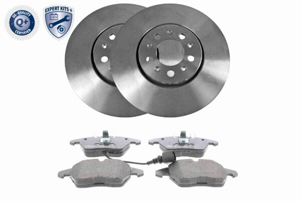 VAICO Bremsesæt, skivebremser v106740 288mm 25mm for VW VAG AUDI SKODA SEAT