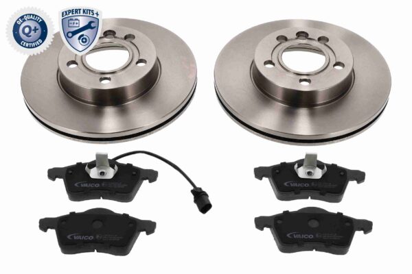 VAICO Bremsesæt, skivebremser v106750 foraksel ventileret 280mm 24mm for VAG