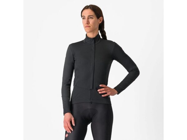 Castelli Perfetto Air cykeljakke light black dame
