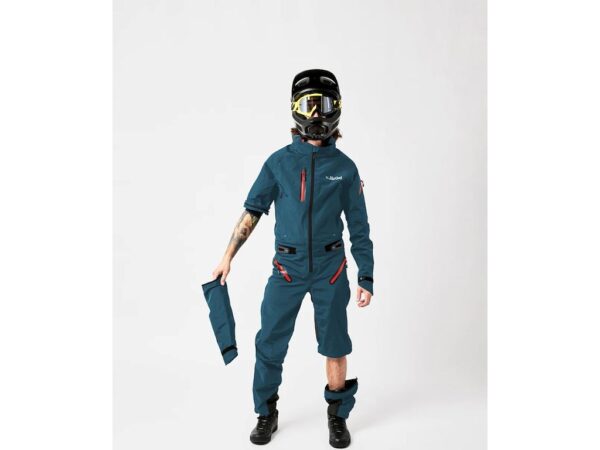 Dirtlej Dirtsuit SFD Edition Loose Cut heldragt greenblue cherry herre