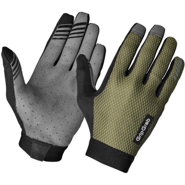 GripGrab Vertical 2 InsideGrip sommer handsker oliven grøn