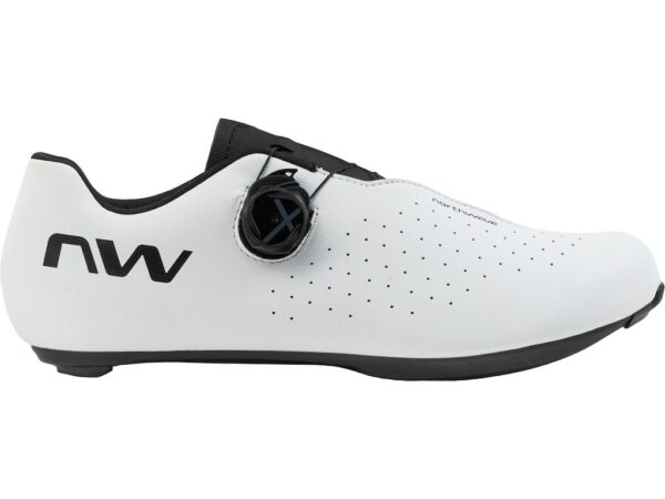 Northwave Sonic Plus Wide cykelsko race hvid/sort