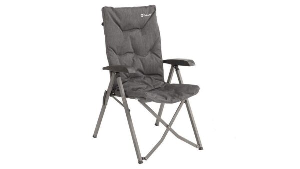 Outwell Yellowstone Lake campingstol - grå, 4 positioner