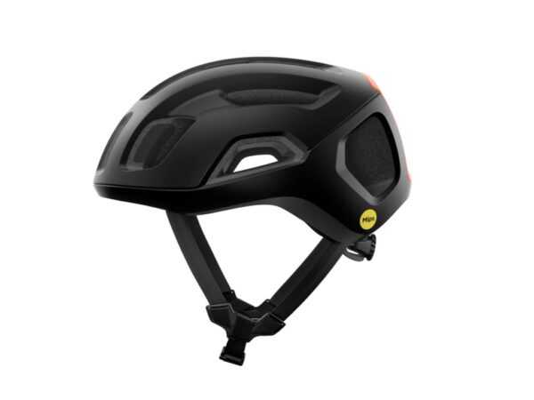 POC Ventral Air MIPS cykelhjelm uranium black/fluorescent orange