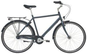 Raleigh Shopping Alu Herre 7g Shimano Nexus fodbr. mat grå blå-60 cm