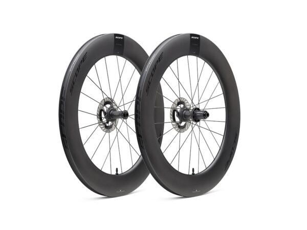Scope R8.T 700c 85mm hjulsæt XDR body disc carbon sorte decals