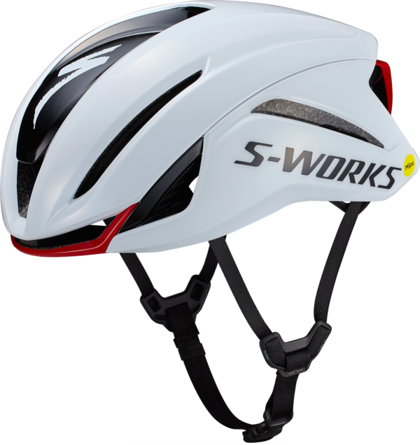Specialized S-Works Evade 4 Cykelhjelm - White/Red