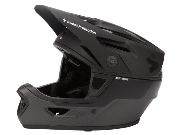 Sweet Protection Arbitratorips cykelhjelm MIPS matte black/natural carbon