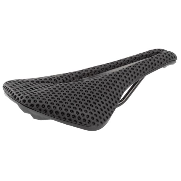 3D Comp cykelsadel med 3D-print – sort
